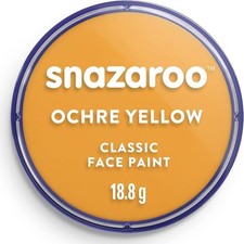 Snazaroo Classic Face  Body Paint 18.8g Pot Ochre Yellow