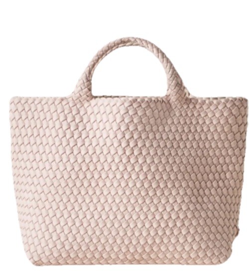 NAGHEDI St Barths Medium Tote In Shell Pink | eBay