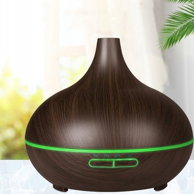 550ML Luftbefeuchter Ultraschall Aroma Diffuser Diffusor Humidifier 7 LED Licht~