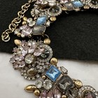 Vintage Eye Candy LA Sloane Crystal Flower Collar Statement Necklace Gold Tone — photo 10