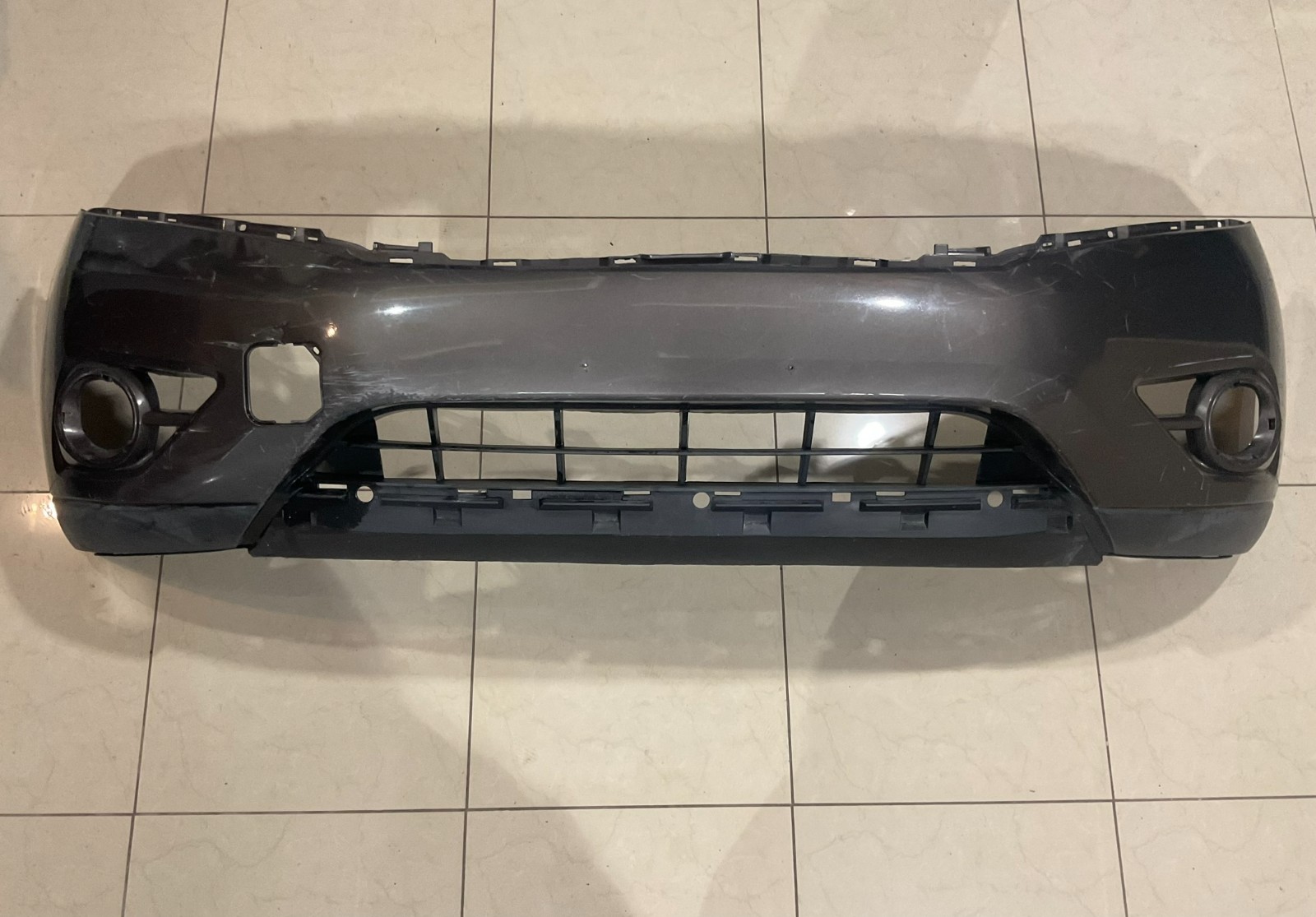 Front Bumper Cover Grey 2013 2014 2015 2016 Nissan Pathfinder CAPA