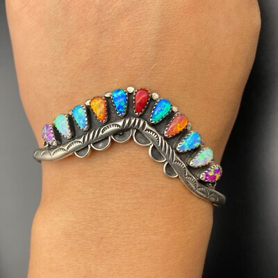 Amazing Erma Boyd Vintage Navajo Sterling Native American Jewelry Silver Bracelet Amazing Erma Boyd Vintage Navajo Sterling Native American Jewelry Silver Bracelet