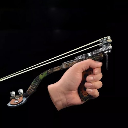 Catapulta de caza pesada camuflaje honda para adultos tiro con arco arco arco arco de caza - Imagen 17 de 17