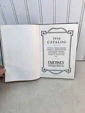 Faichney Instrument Corp 1936 Clinical Thermometer Catalog Book