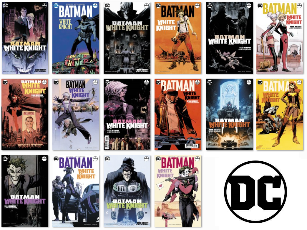 BATMAN WHITE KNIGHT - Select issues from #1 through #8 - DC