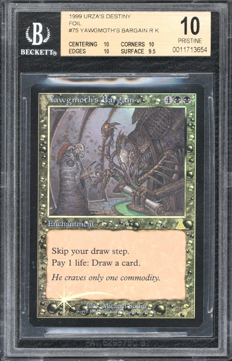 foil英語版ヨーグモスの取引Yawgmoth's Bargain Foil】ヨーグモスの取り引き/Yawgmoth's Bargain 英語1枚 Amazon.co.jp