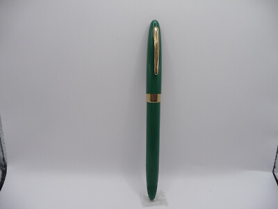 Sheaffer Vintage Snorkel Fountain Pen--Green--working-- fine point