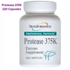 Transformation Enzymes Protease 375K Systemic Support 120 Capsules