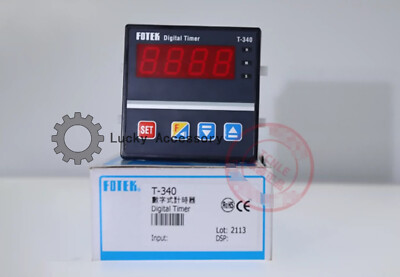 1-Piece New Fotek T-340 T340 Digital Timer Brand Free Shipping -