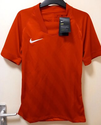 Nike SS Chlnge T-Shirt Herren Dri-Fit Größe S Uni rot schnell trocknen brandneu!