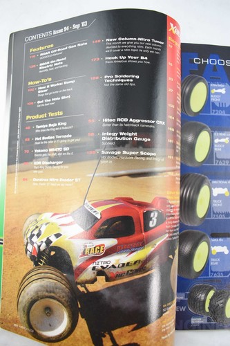 Xtreme RC Cars #94 September 2003 Magazine Yokomo MR-4TC Duratrax Nitro Evader - Picture 3 of 3