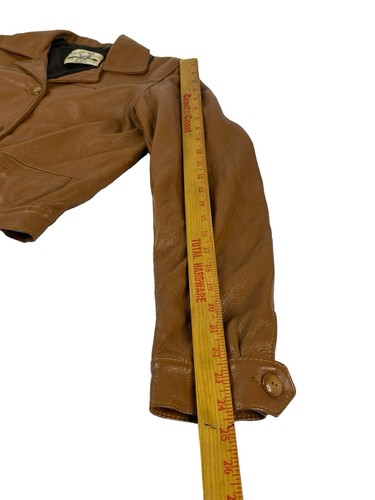 Vintage Custom Coat Co Genuine Deerskin jacket Short Western Women’s M Short - Picture 5 of 10