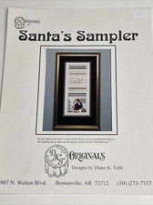 DKT Originals Santa's Sampler Cross Stitch Pattern