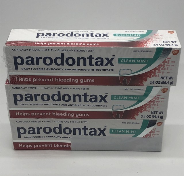 / parodontax Whitening Toothpaste 3.4oz Bleeding Gums PARADONTAX 2 PK