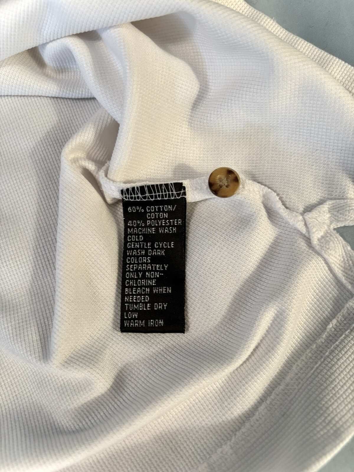 Greg Norman Classic Solid White Polo Essentials E… - image 5