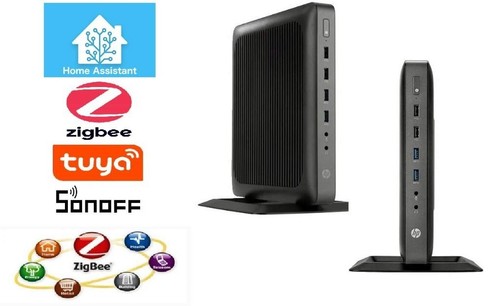 Home Assistant OS 12.4 -HP T630 Thin Client, 128 GB SSD, 8 GB RAM server. - Afbeelding 2 van 12