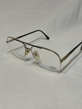 Sol Optics Targa DLX-3 Eyeglasses FRAME ONLY 140 56 17 Gold 18KHGP Japan