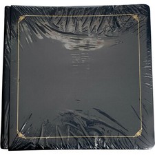 Creative Memories 12x12 Album Black with Gold Trim New Album, with pages, NIP