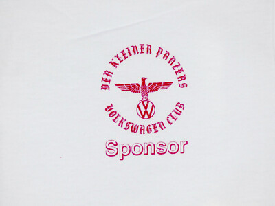 T-SHIRT DER KLEINER PANZERS DKP VW CLUB OFFICIAL S Es ist keine Fälschung