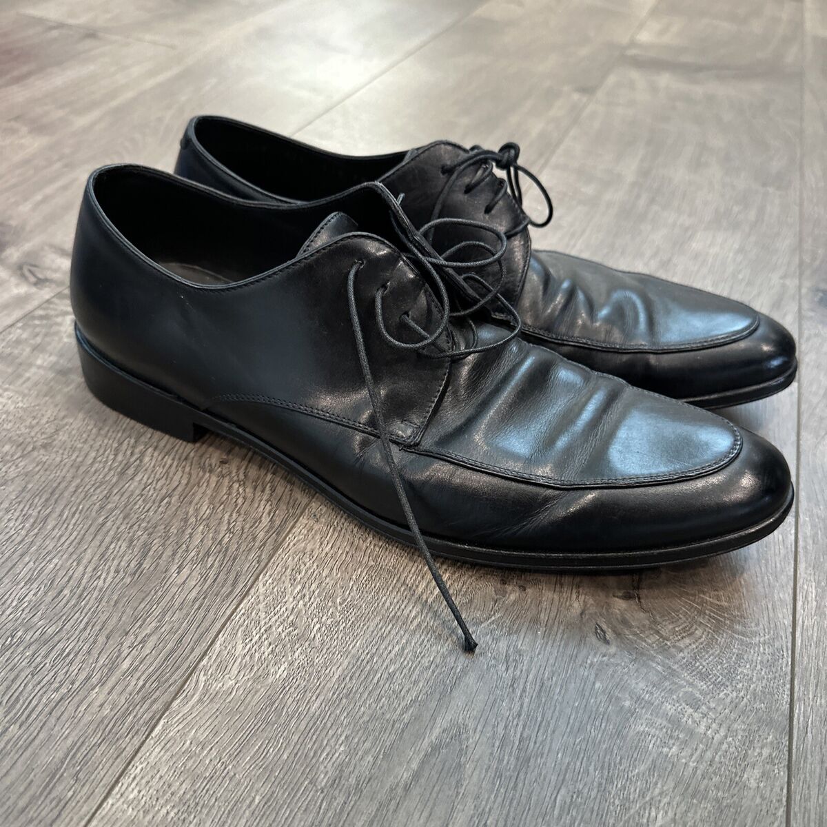 Ermenegildo Zegna Dress Shoes Men's Black Leather US 10.5 | eBay Ermenegildo Zegna Dress Shoes Men's Black Leather US 10.5 | eBay