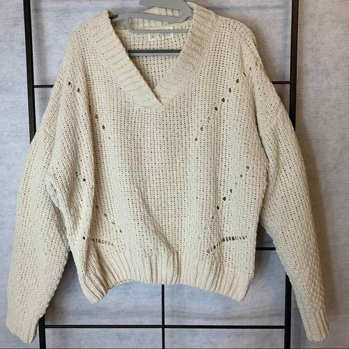 SWEET WANDERER Pullover V-Neck Sweater 
