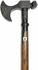 Wooden Cane for Men and Women Decorative Classic Nautical Walking Stick Viking
