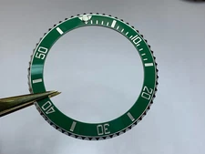 Green Black Watch Bezel Insert Fits Rolex Submariner 40mm 41mm 116610
