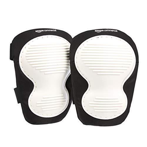 Amazon Non-marring Knee Pads - 9.5in - white/Black Choose Qty - Brand New Pairs - Picture 1 of 5