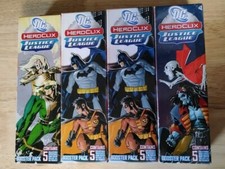 Lot Of 4 New Heroclix Justice League Mixed. A131