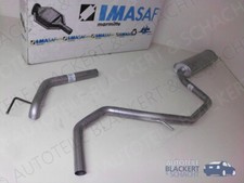 IMASAF Auspuffset Mitteltopf + Endrohr für Opel Insignia A 2.0 CDTi 2012-