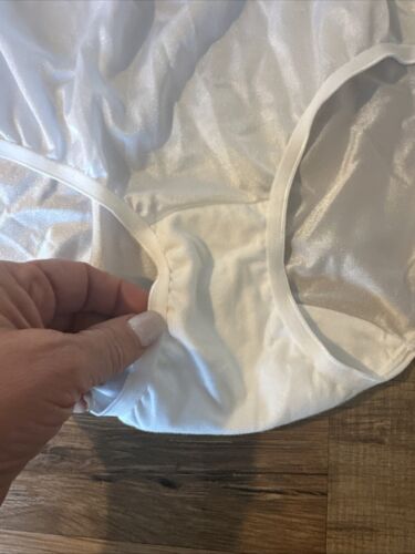 Cotillion Women’s 12 Briefs Double Cotton Gusset White NWT Granny Panty - Picture 5 of 7
