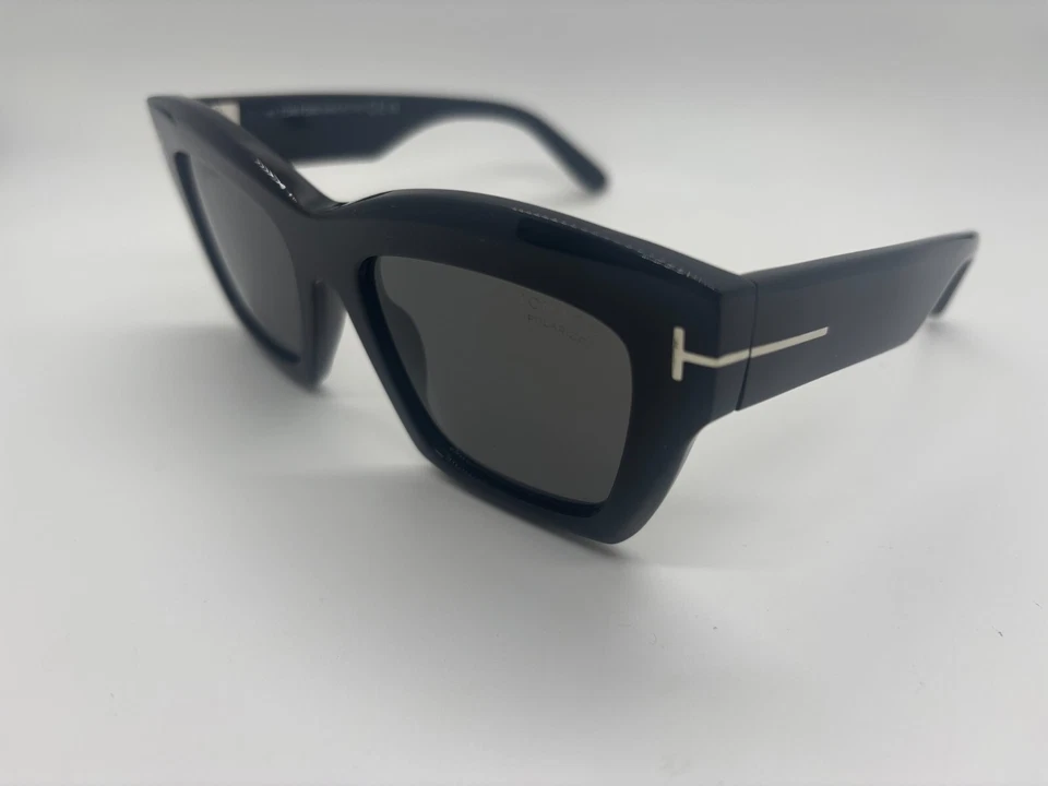 NEW Tom Ford Alistair TF524 01D Black Cat Eye Sunglasses 56-16-140mm NO CASE - Image 3 of 4