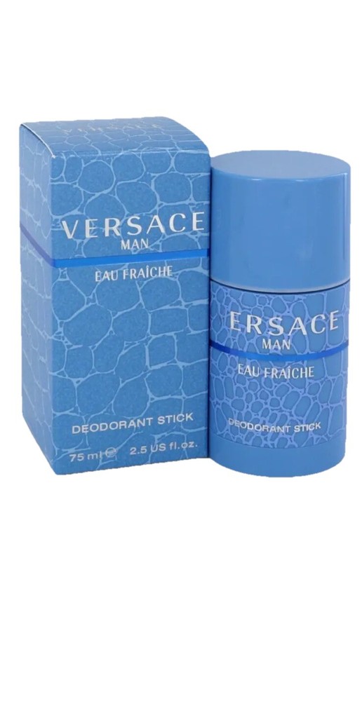 Versace Man Eau Fraiche by Versace Deodorant Stick for Men 2.5 oz Brand New