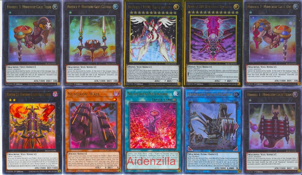 Yugioh Numeron Deck - Numerounius Numerounia Number Memories of Hope Storm 1 2 Yugioh Numeron Deck - Numerounius Numerounia Number Memories of Hope Storm 1 2