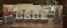 2024 HALLMARK HAPPY TAPPERS SET OF 4 SANTA, MRS CLAUS, REINDEER, SNOWMAN, NIB