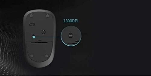 Rapoo 9300M kabelloses Multi-Mode Deskset Tastatur & Maus schwarz QWERTZ (DE) - Bild 2 von 4