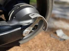 Rolled License Plate Relocation Tag Holder Bracket for HONDA FURY 2010-current