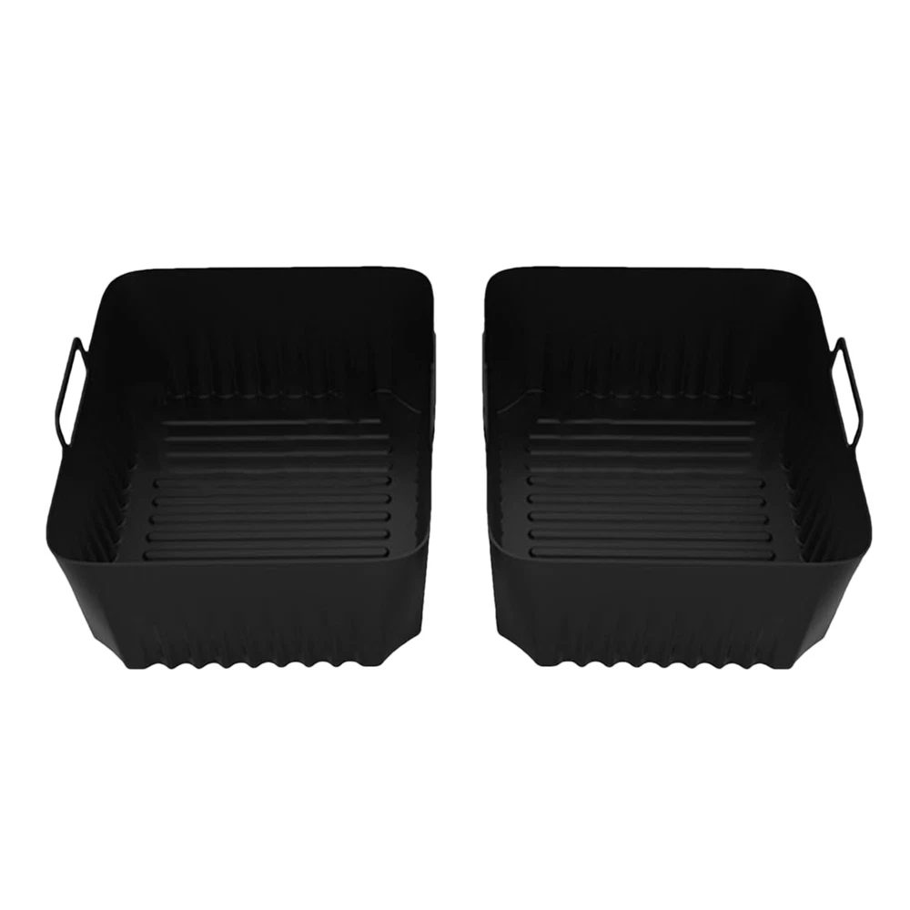 Air Fryer Silicone Pots Basket Liners Non-Stick Reusable Baking Tray Mats
