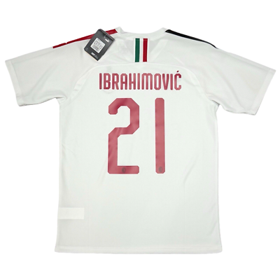 2019/20 AC Milan Away Jersey #21 IBRAHIMOVIC Medium Puma Soccer