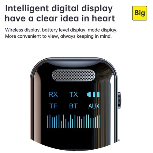 4-in-1 Wireless Bluetooth 5.4 Transmitter Receiver Adapter Audio 3.5mm Jack Aux - Picture 6 of 12