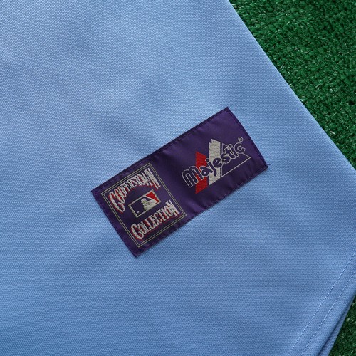 Atlanta Braves 1982 Cooperstown Throwback Light Blue Men's Jersey - Picture 5 of 6