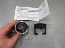 Auto Meter 6115 Cobalt Electric Fuel Level Gauge 2-116 75 Ohm Empty 8-12 Full