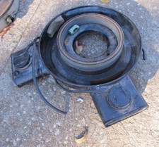Oem Gm Dual Snorkel Air Cleaner Base Only 1976-1981 Corvette Nice