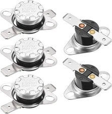 5pcs KSD301 Thermostat 40°C/104°F 10A Normally Open N.O Temperature Switch