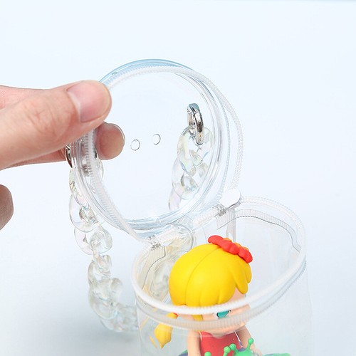 Thicken Transparent Mystery Box Storage Case Keychain Bag Storage Pouch Bag - Photo 8/18