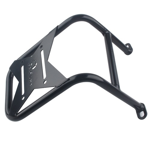 Black Side Saddle Bag Mounting Bracket Fit For Triumph Scrambler 1200 XE 2019-25 - Picture 3 of 10