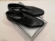 Vintage Ravel patent leather dress shoes Oxford black size 10 45