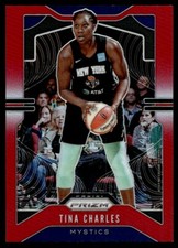 2020-21 Panini Prizm WNBA Red Tina Charles 032/275 Washington Mystics #45