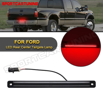 LED TruckBed Rear Tailgate Running Lights Bar For 1999-2016 Ford F350 F450 F550