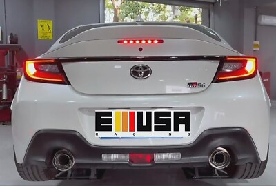 EMUSA SS Cat back Exhaust For 2022-2024 Subaru BRZ ZN8/ Toyota